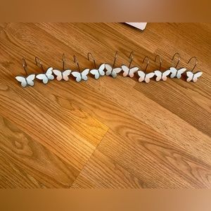 Set of 12 shower curtain hooks